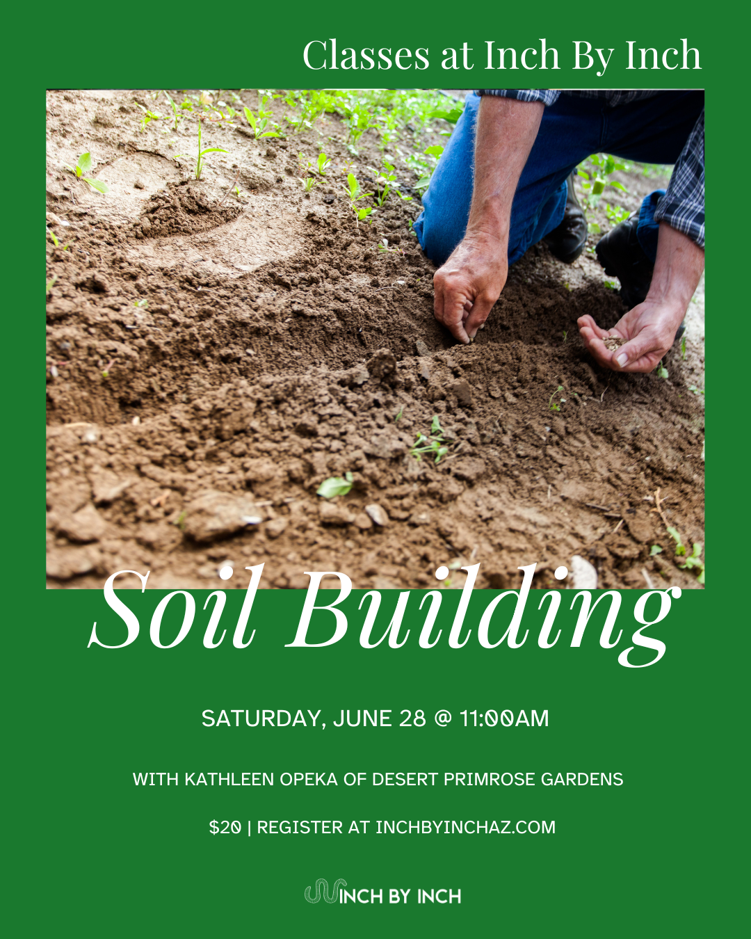 Soil Building Class with Kathleen Opeka