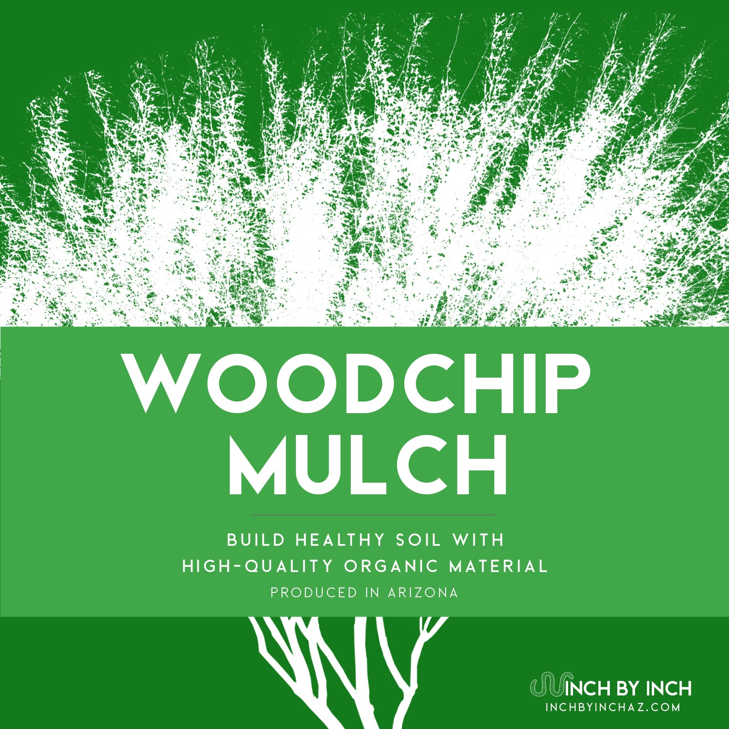 Woodchip Mulch – Inch by Inch AZ Worm Castings