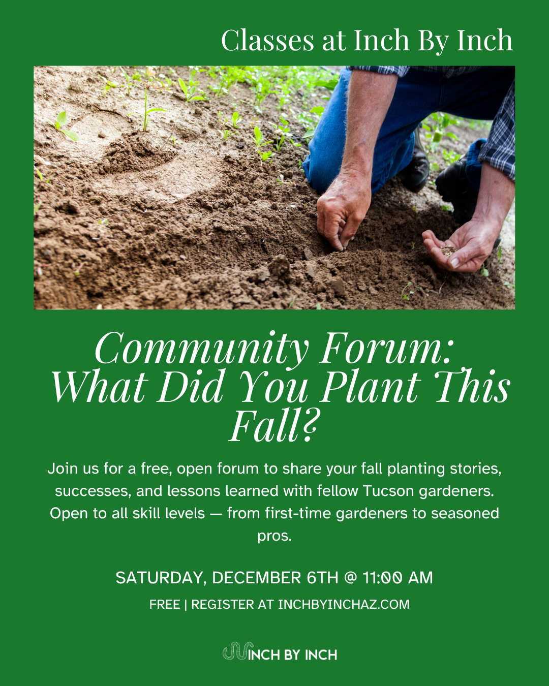 Community Forum: What did you plant this fall?