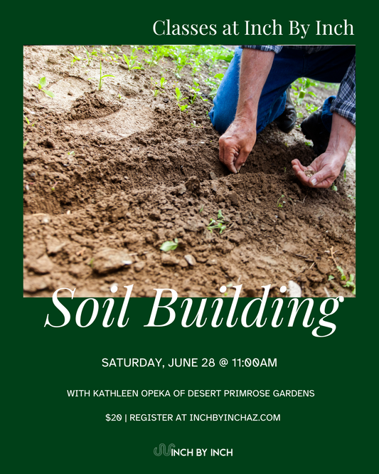 Soil Building Class with Kathleen Opeka